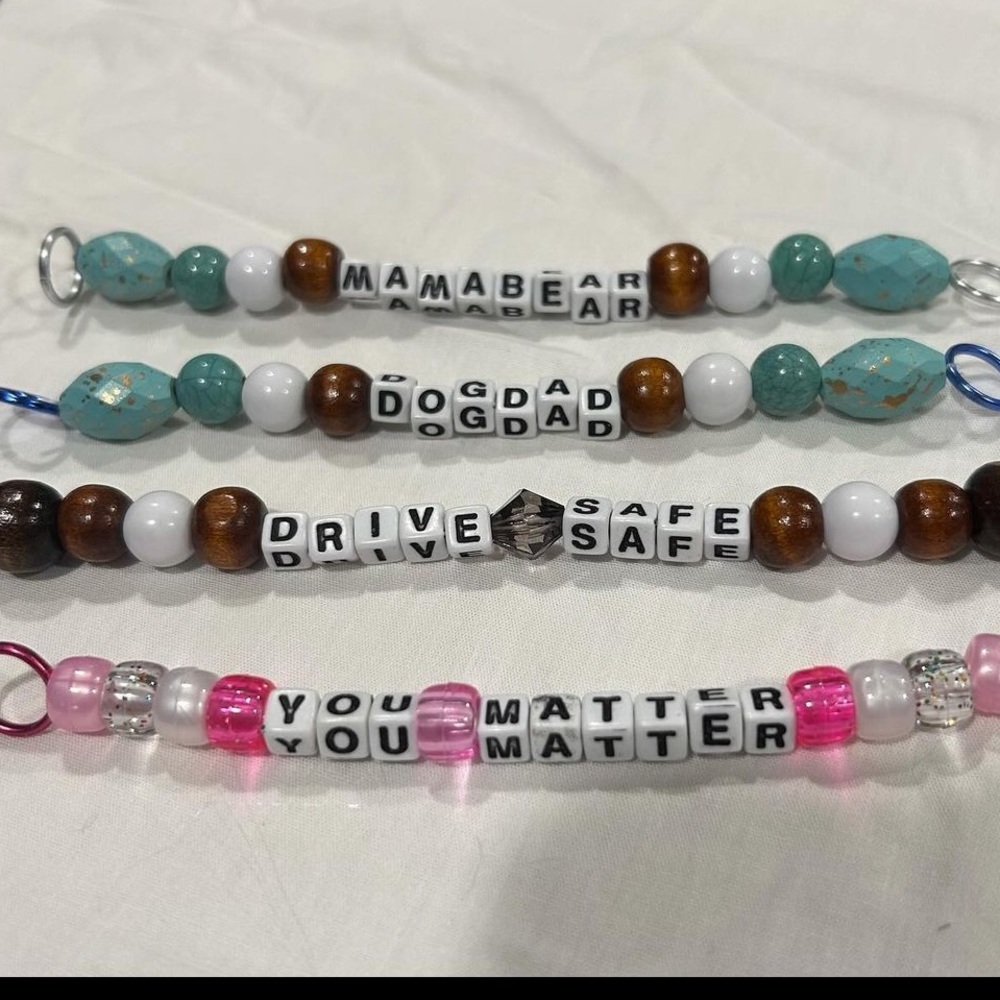 Meaning keychain handmade